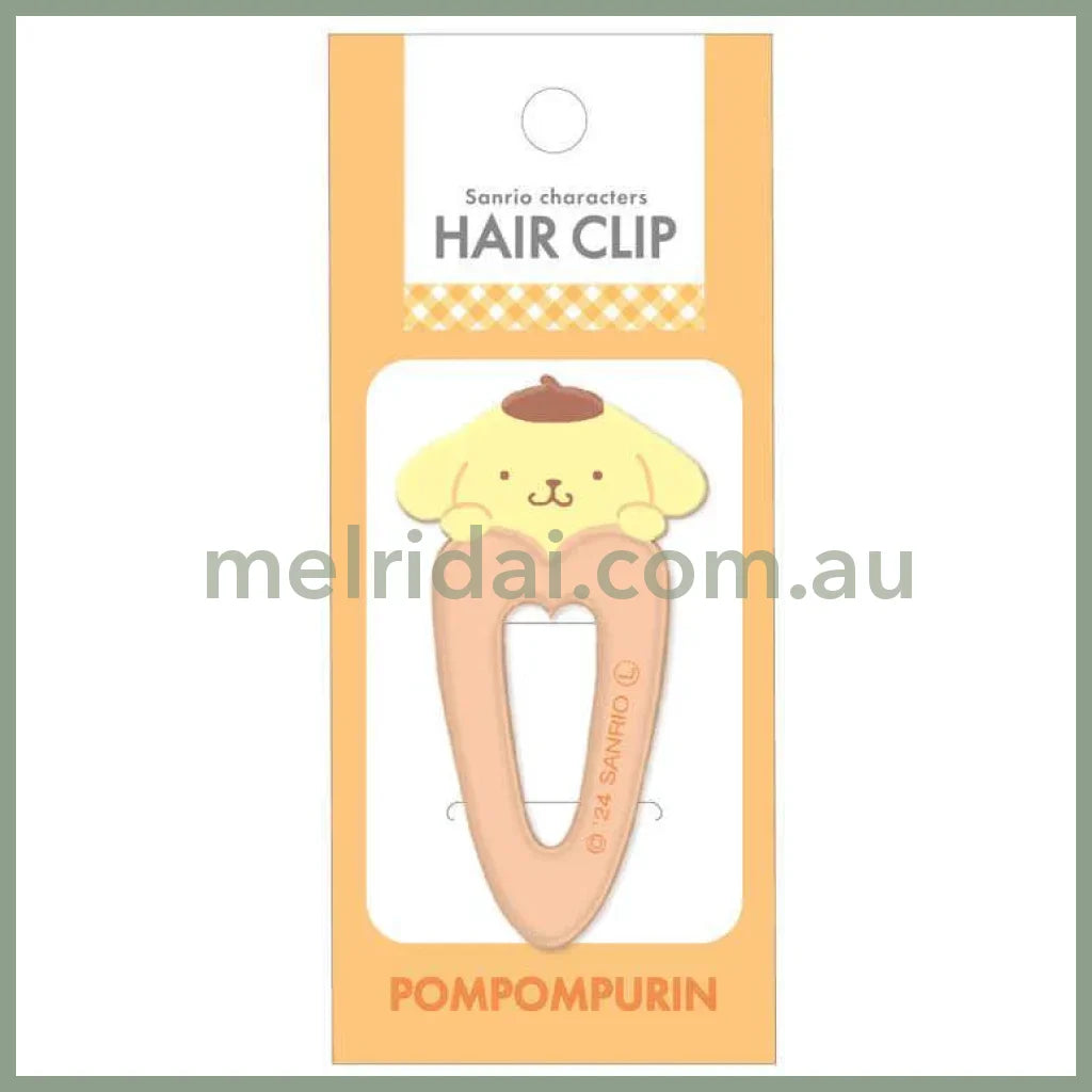 Sanrio | Hair Clip Pom Purin H70 × W30 D15 Mm