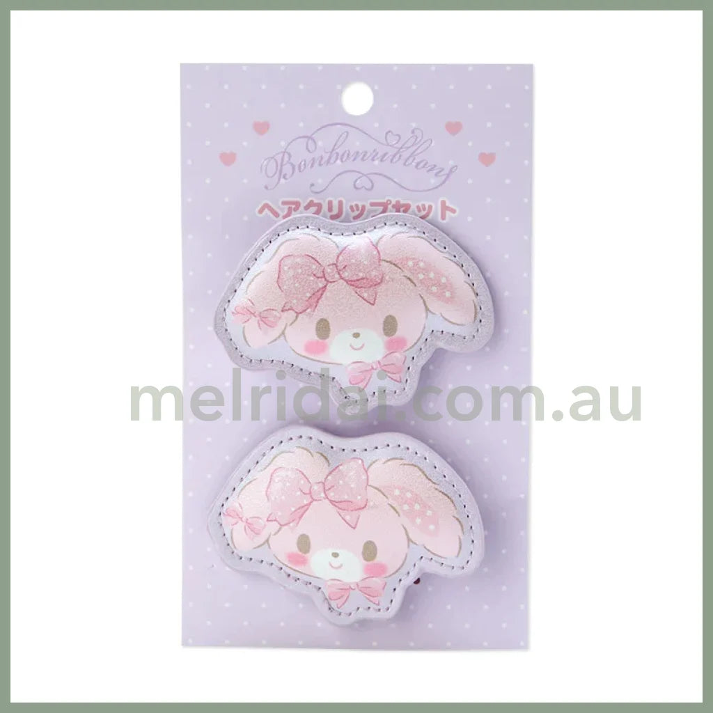 Sanrio | Hair Clips (Heisei Character Ribbon) // Bonbonribon