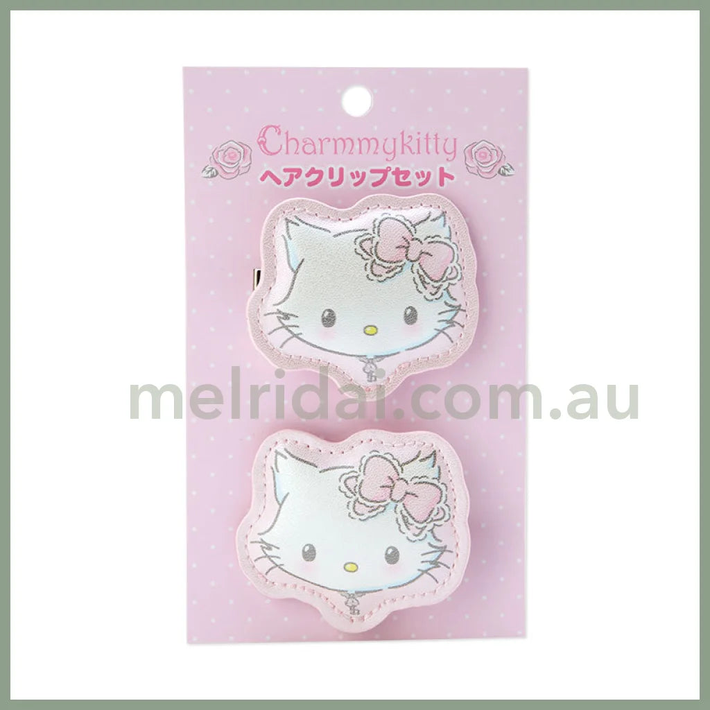 Sanrio | Hair Clips (Heisei Character Ribbon) // Charmmy Kitty