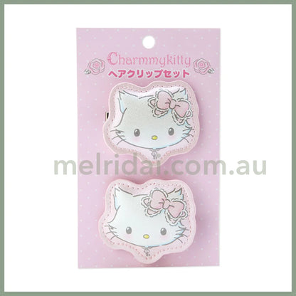 Sanrio | Hair Clips (Heisei Character Ribbon) // Charmmy Kitty