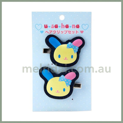 Sanrio | Hair Clips (Heisei Character Ribbon) // Usahana