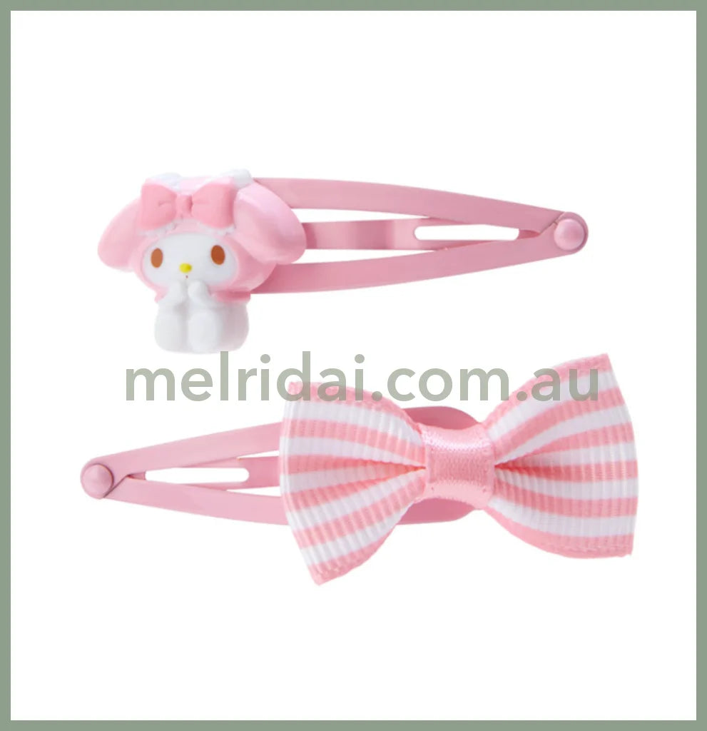 Sanrio | Hair Clips Set 5.5X1X2 Cm My Melody