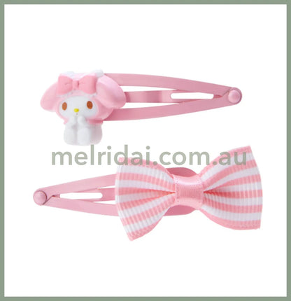 Sanrio | Hair Clips Set 5.5X1X2 Cm My Melody