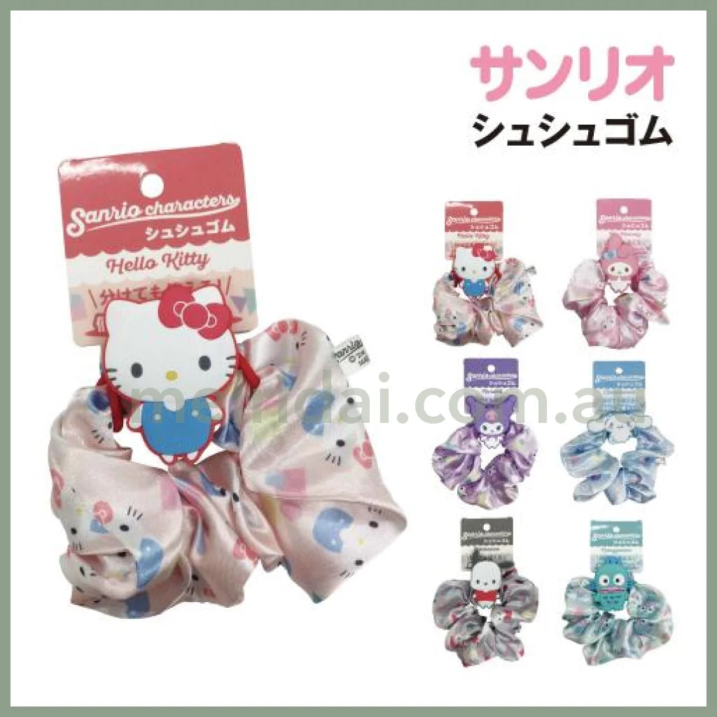 Sanrio | Hair Scrunchie & Mascot Tie 日本三丽鸥 大肠发圈 两用