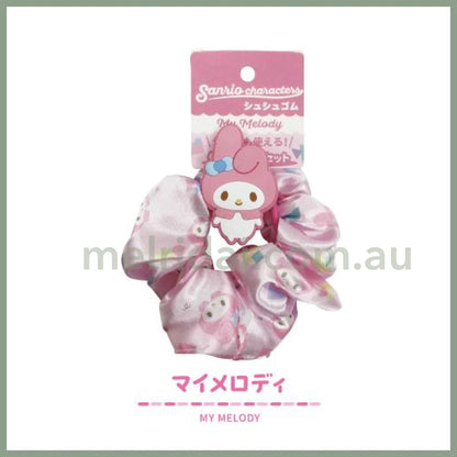 Sanrio | Hair Scrunchie & Mascot Tie 日本三丽鸥 大肠发圈 两用 美乐蒂My Melody