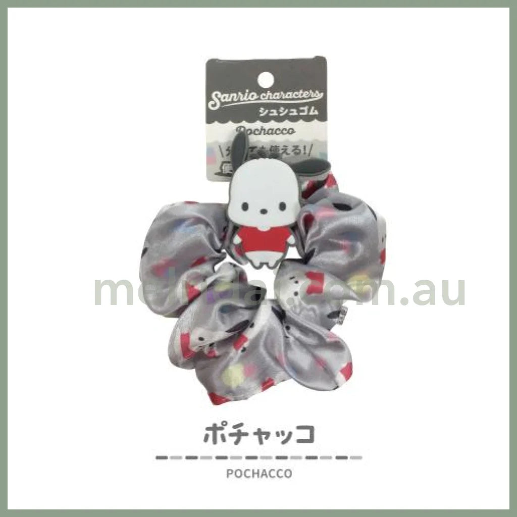 Sanrio | Hair Scrunchie & Mascot Tie 日本三丽鸥 大肠发圈 两用 帕恰狗Pochacco