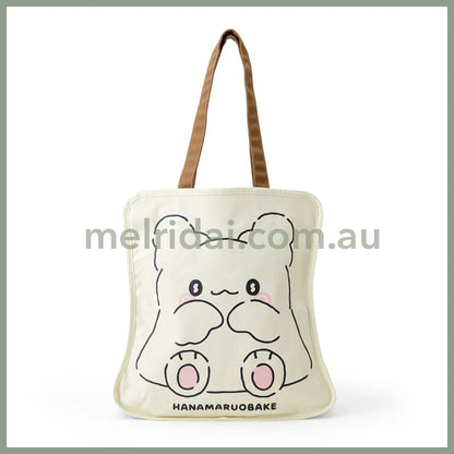 Sanrio | Hanamaruobake/Marumaru Two-Side Character-Shaped Tote Bag 38×12×42Cm (Always Together!)