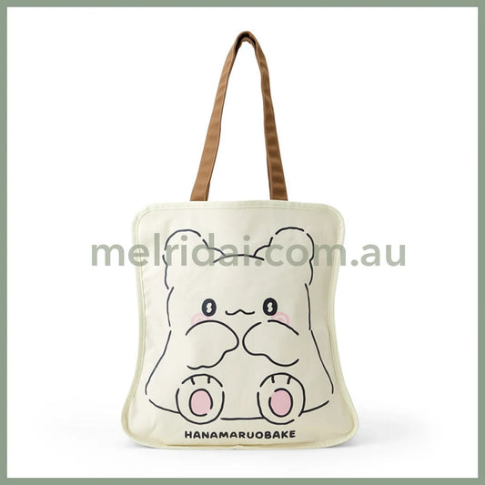 Sanrio | Hanamaruobake/Marumaru Two-Side Character-Shaped Tote Bag 38×12×42Cm (Always Together!)