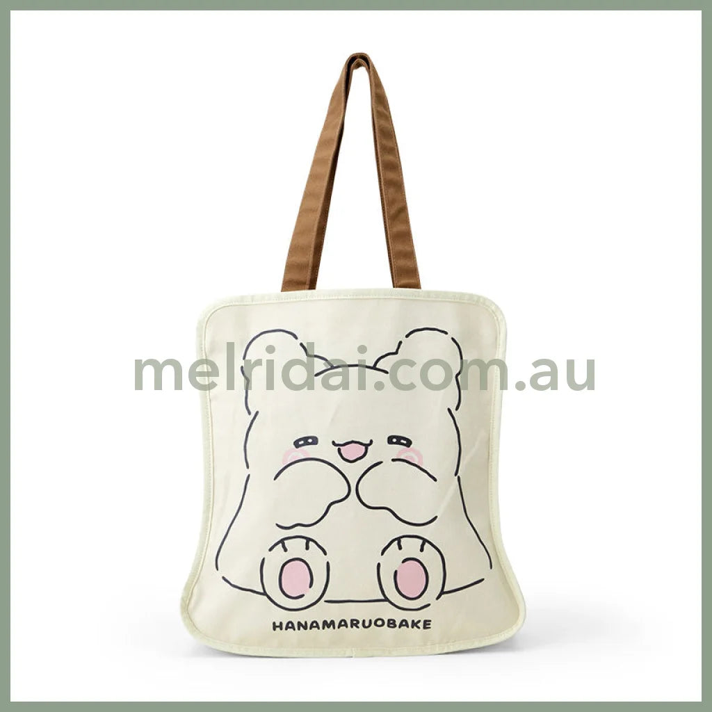 Sanrio | Hanamaruobake/Marumaru Two-Side Character-Shaped Tote Bag 38×12×42Cm (Always Together!)