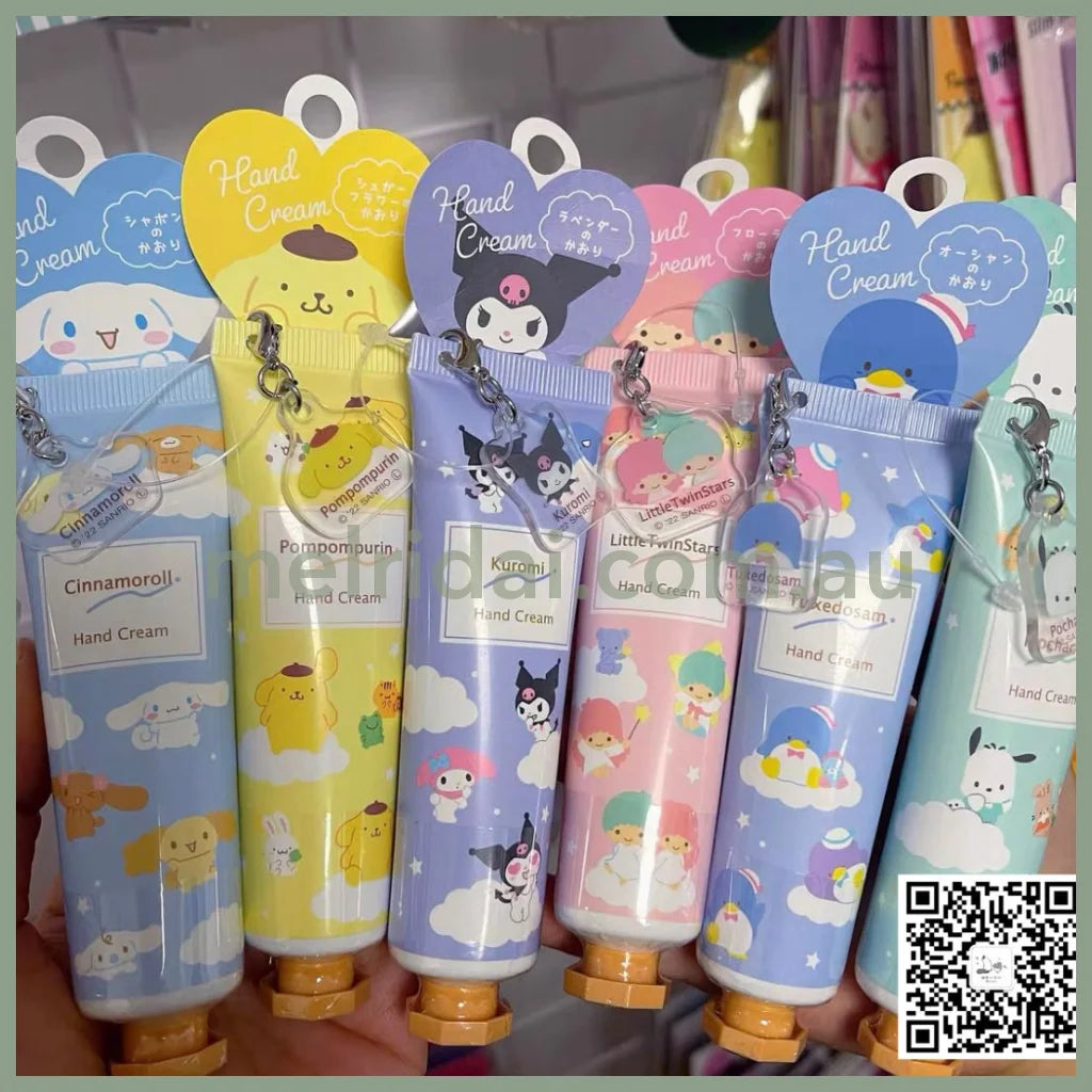 Sanriohand Cream 30G With Acrylic Charm