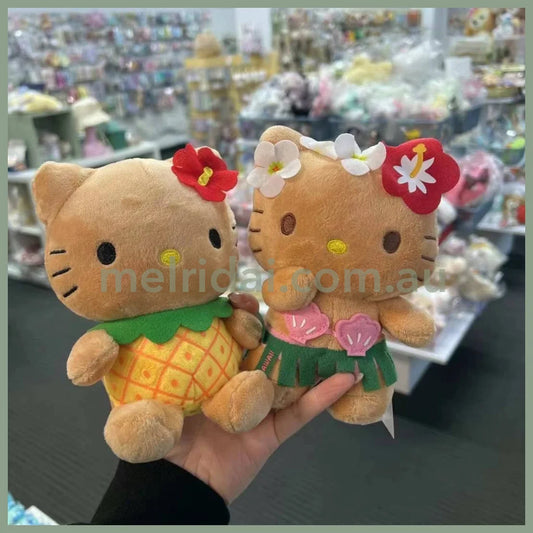 Sanrio | Hawaii Limited Edition Hello Kitty Plush Doll 三丽鸥 黑皮系列 凯蒂猫公仔/玩偶