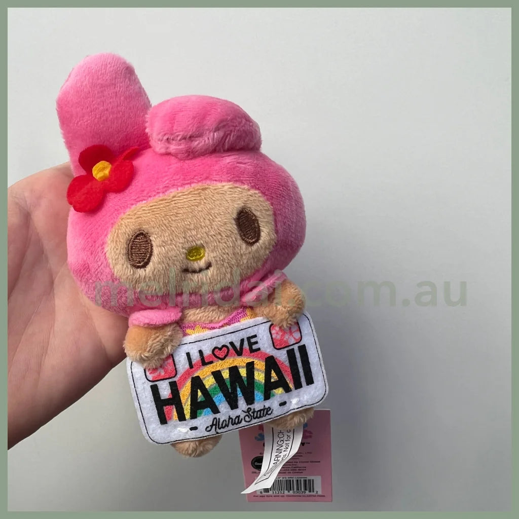 Sanrio | Hawaii Mascot Holder 夏威夷 黑皮系列 三丽鸥 限定挂件/包挂/钥匙链 Hello