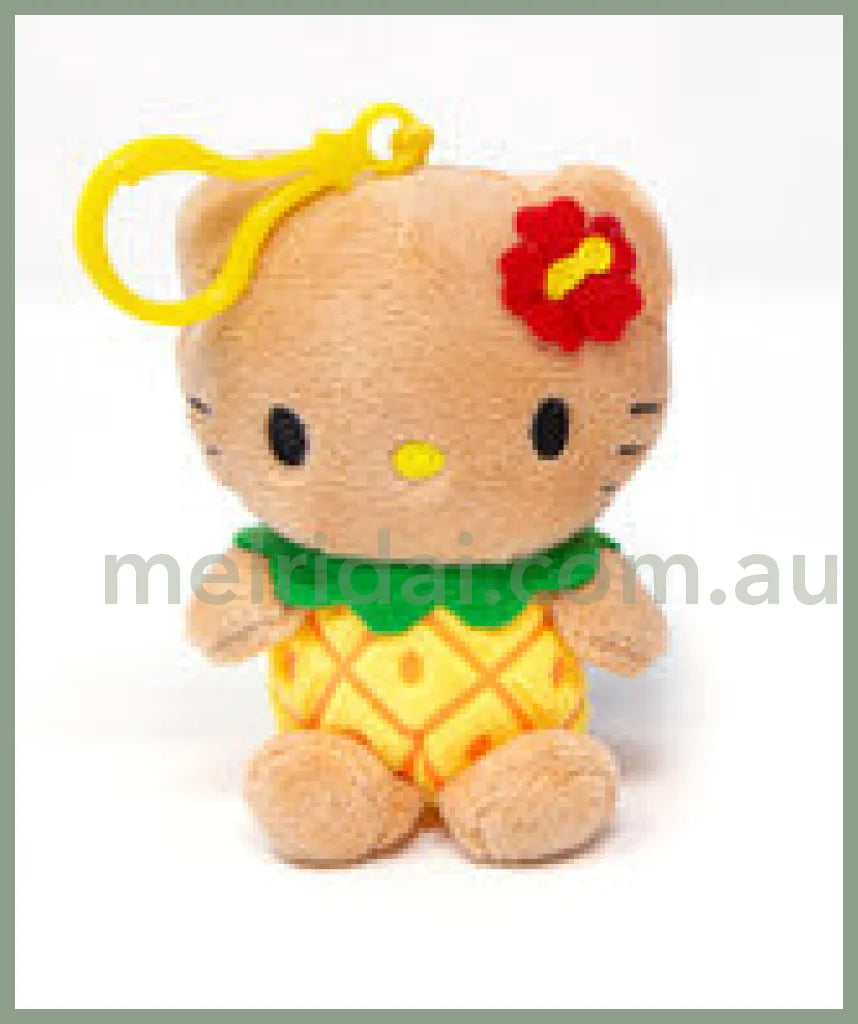 Sanrio | Hawaii Mascot Holder // Hello Kitty Keychain-Hello Pineapple