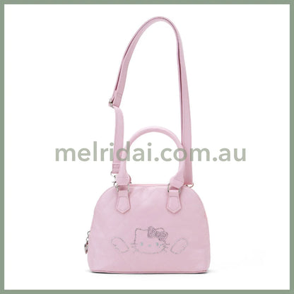 Sanrio | Hello Kitty 2-Way Boston Shoulder Bag 32.1 X 31.1 8.6Cm (Angel Little Devil Design) Angel