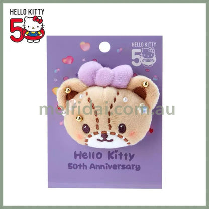 Sanrio | Hello Kitty 50Th Anniversary Badge 50 / Tiny Chum