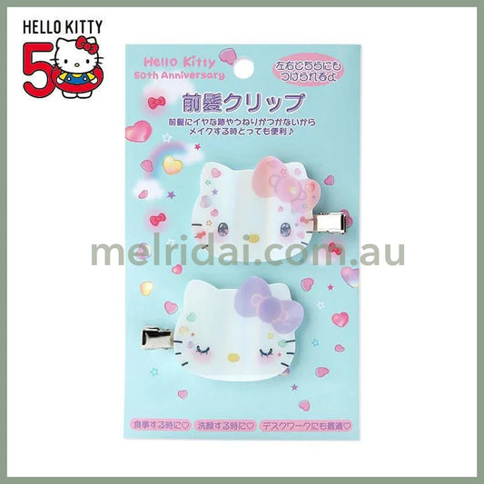 Sanrio | Hello Kitty 50Th Anniversary Bangs Clip 50//