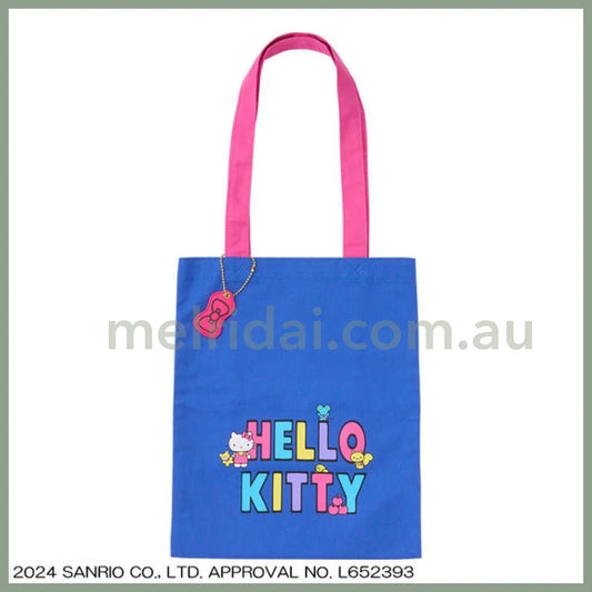 Sanrio | Hello Kitty 50Th Anniversary Tote Bag With Charm W27×H33Cm Limited Edition