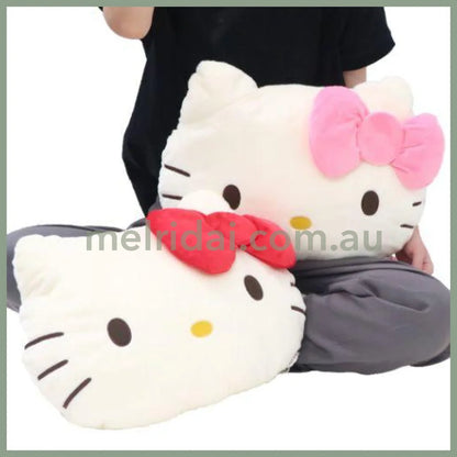 Sanrio | Hello Kitty 70S Cushion H320×W420×D100Mm (Red)