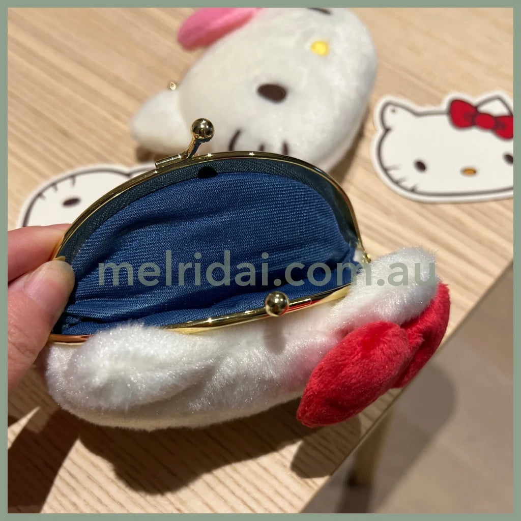 Sanrio | Hello Kitty (70S Series) Clasp Plush Coin Purse H100×W80×D55Mm 70 /