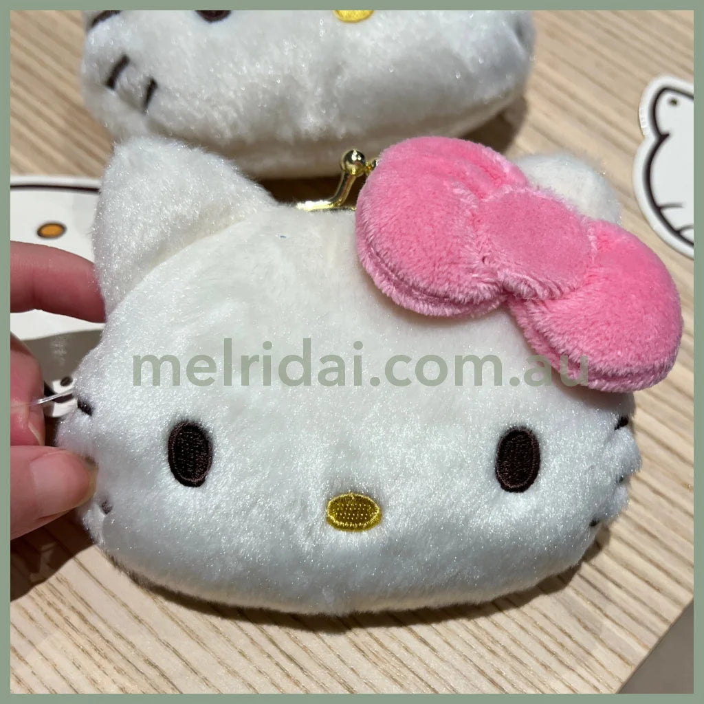 Sanrio | Hello Kitty (70S Series) Clasp Plush Coin Purse H100×W80×D55Mm 70 / Pink