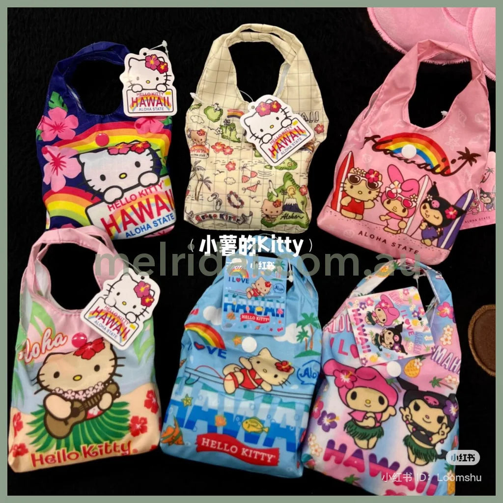 Sanrio | Hello Kitty And Friends Surf Foldable Eco Bag Set