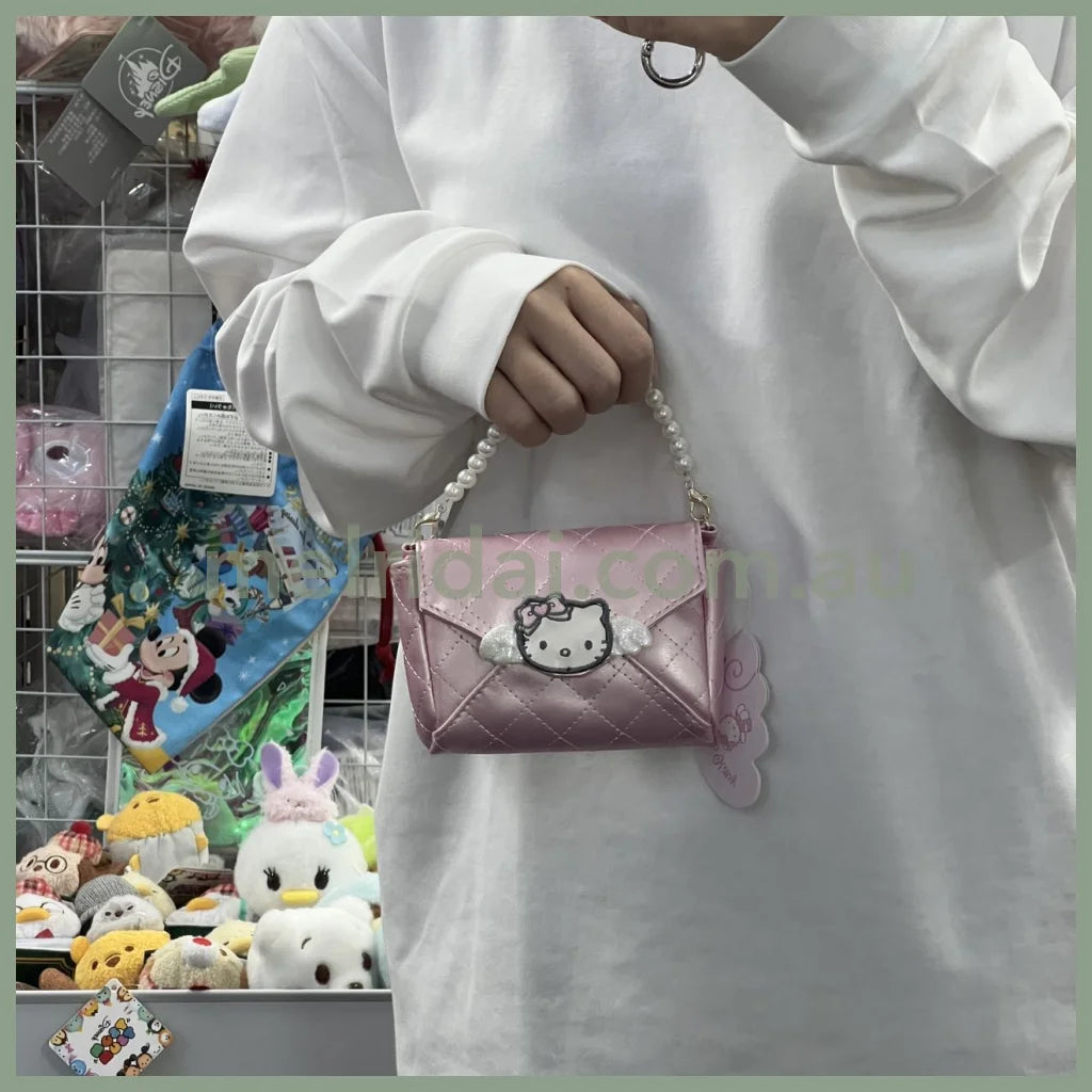 Sanrio | Hello Kitty Angel Quilting Love Letter Pass Case H85×W180Mm×D35Mm 日本三丽鸥