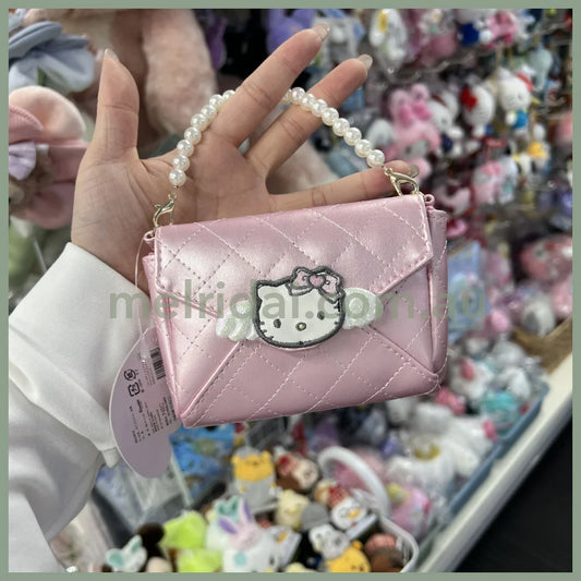 Sanrio | Hello Kitty Angel Quilting Love Letter Pass Case H85×W180Mm×D35Mm 日本三丽鸥