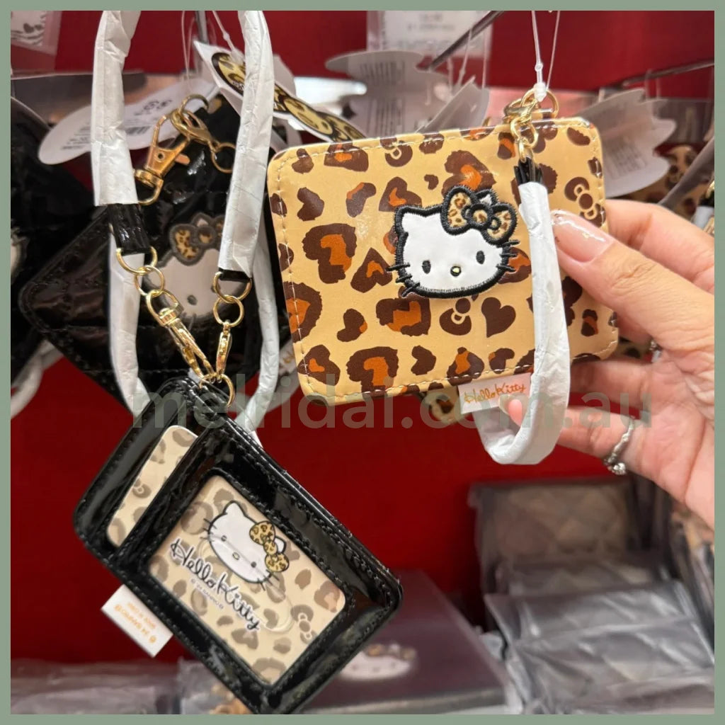 Sanrio | Hello Kitty Enamel Pass Case 15 X 10.5 4 Cm (Black)