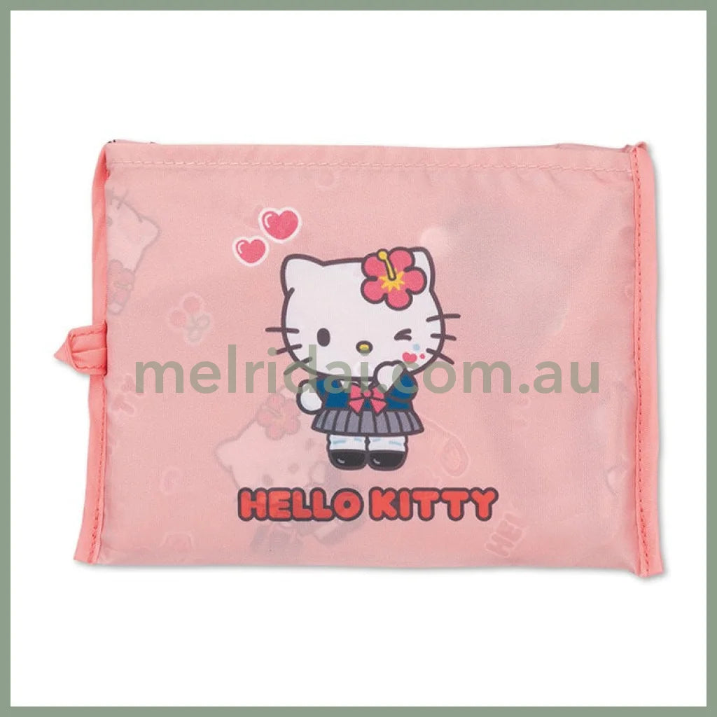 Sanrio | Hello Kitty Foldable Eco-Bag 41Cm*53Cm 日本三丽鸥 凯蒂猫 可折叠环保袋/购物袋（平成高校）