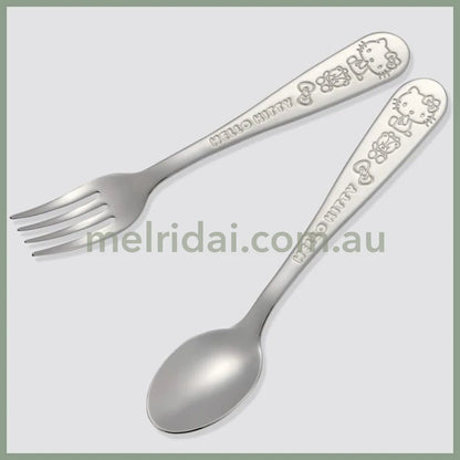 Sanriohello Kitty Fork/Spoon 18Cm /