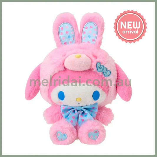 SANRIO | Hello Kitty My Melody Plush Doll Toy 20×11×25cm (Spring Rabbit)