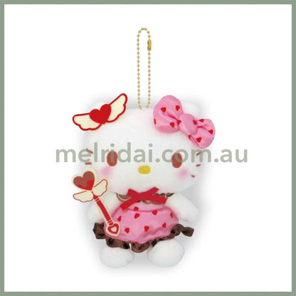 Sanrio | Hello Kitty Plush Keychain Mascot Holder 9.5 X 14.5 15.5Cm (Magical Heart)