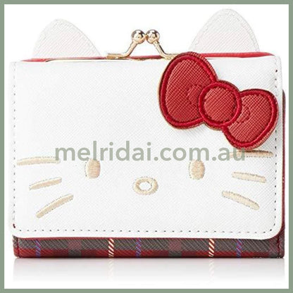 Sanrio | Hello Kitty Purse Ladies Tri-Fold 日本三丽鸥 凯蒂猫 合皮三折钱包/扣式零钱包/钱夹