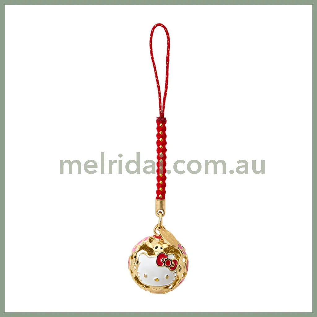 Sanrio | Hello Kitty Suzunetsuke Ribbon Bell 2.3×2.3×9.5Cm