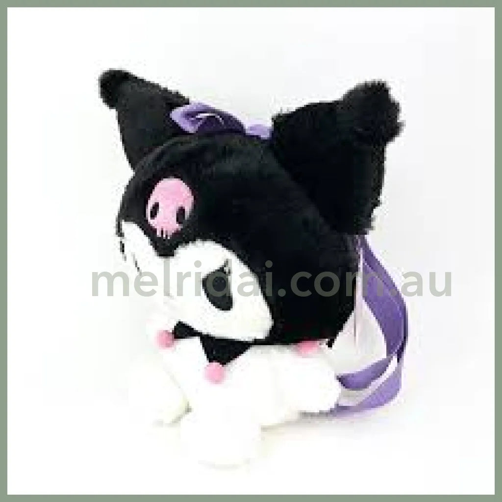 Sanrio | Howahowa Plush Backpack 32Cm×18Cm×28Cm (Kuromi)