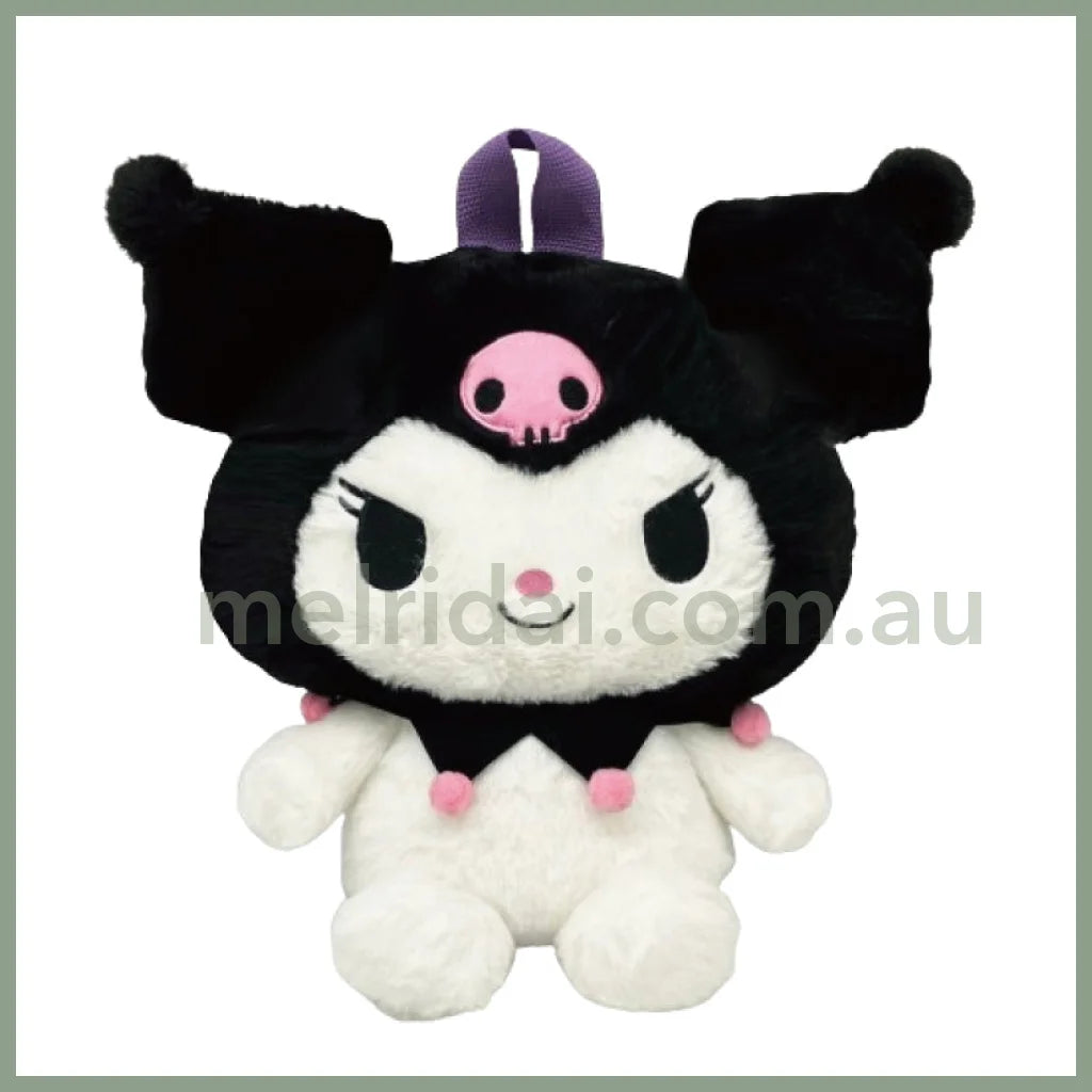 Sanrio | Howahowa Plush Backpack 32Cm×18Cm×28Cm (Kuromi)