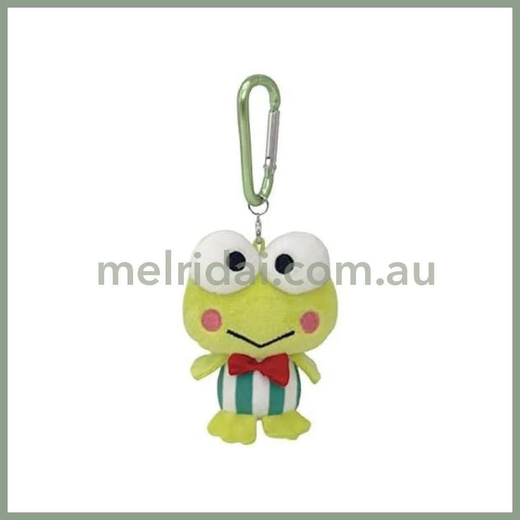 Sanrio | Kero Keroppi Mascot Holder Keyring H8.5Xw7Xd4.5Cm //