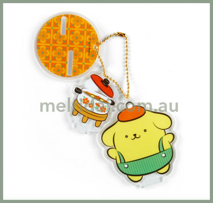 Sanriokeychain Acrylic Stand Pom Purin