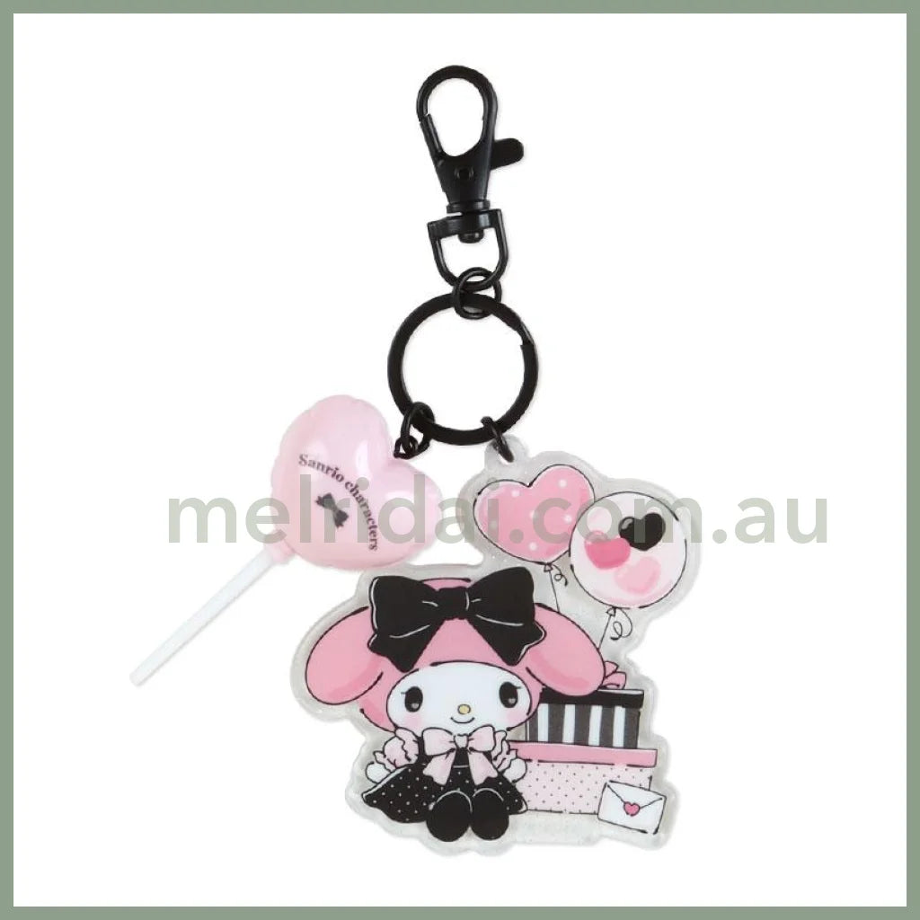 Sanrio | Keychain Blind Box 7×2.7×9Cm (Tokimeki Sweet Party) 日本三丽鸥 盲盒挂件/包挂 随机一款（天鹅绒派对）