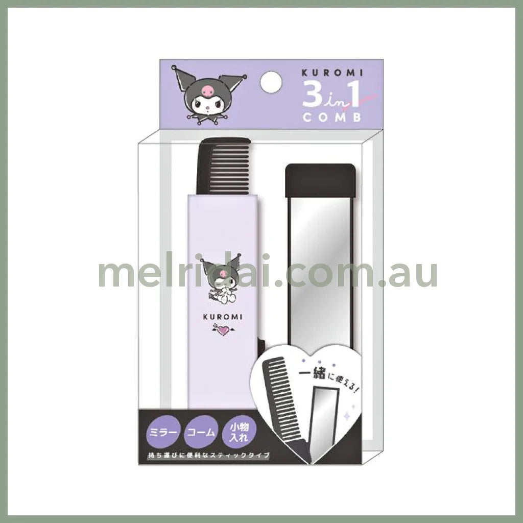 Sanrio | Kuromi 3 In 1 Comb