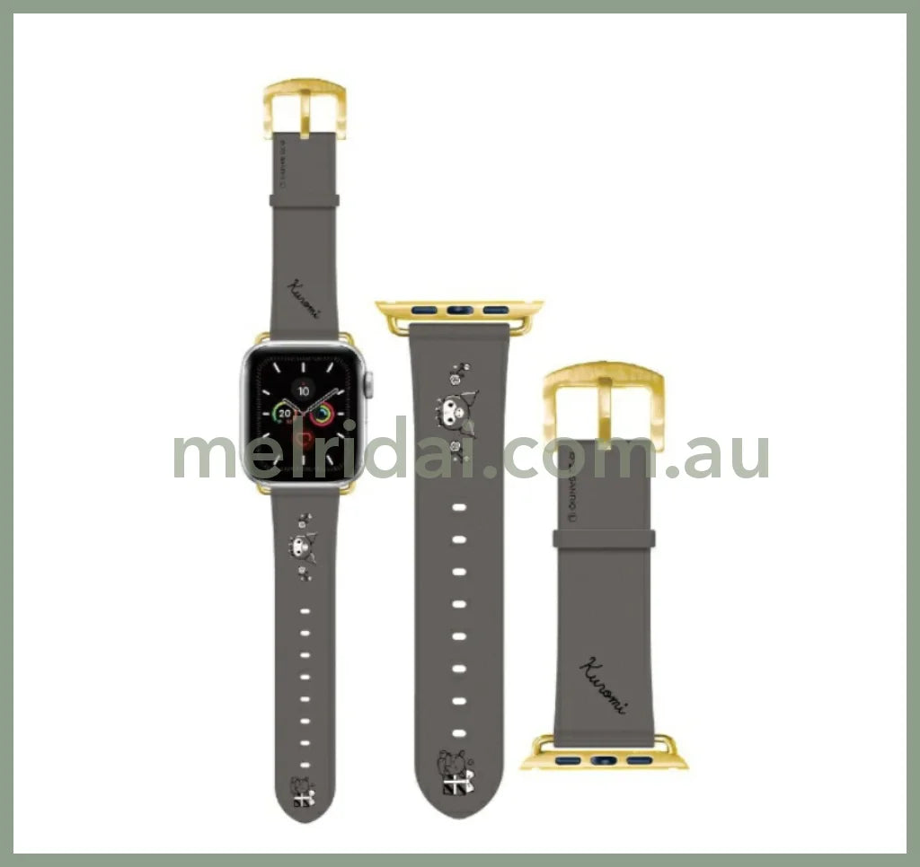 Sanriokuromi Apple Watch Leather Band 41/40/38Mm