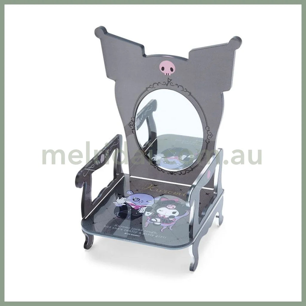 Sanrio | Kuromi & Baku Chair-Shaped Stand Mirror (Kuromi Delusional Lady) 16 X 9 9Cm