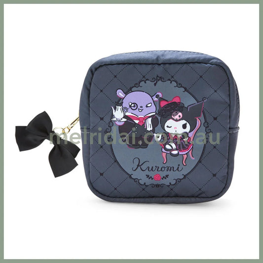 Sanrio | Kuromi & Baku Pouch (Kuromi Delusional Lady) 14 X 13 5Cm //