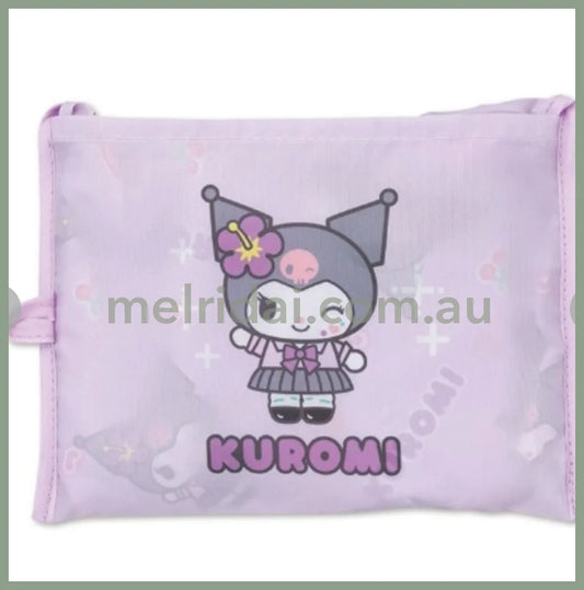 Sanrio | Kuromi Foldable Eco-Bag 41Cm*53Cm 日本三丽鸥 库洛米 可折叠环保袋/购物袋（平成高校）