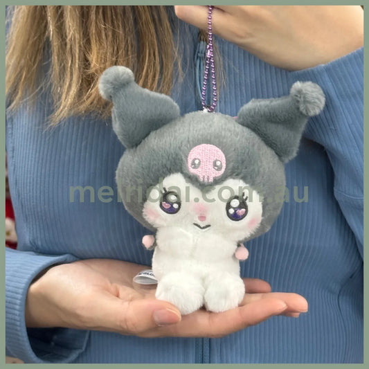 Sanrio | Kuromi Mascot Holder Plush Keychain 7 X 13.5 14.5Cm Approx (Various Faces) 日本三丽鸥