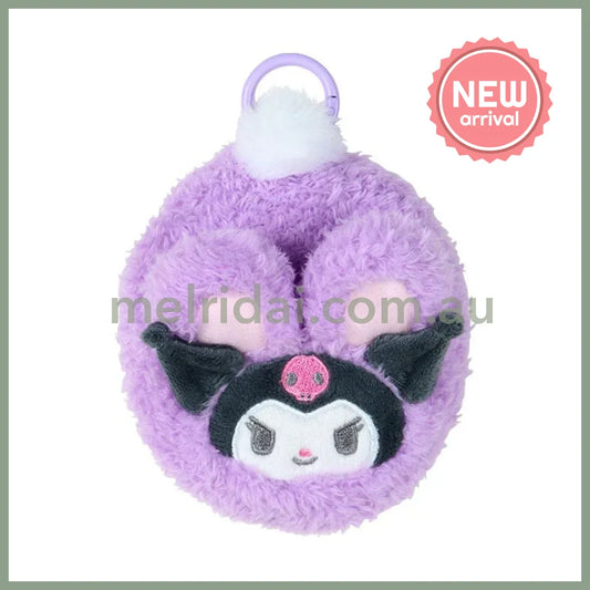 SANRIO | Kuromi Mini Pouch Charm with Carabiner 10.5 x 10.1 x 7.2cm (Spring Rabbit)