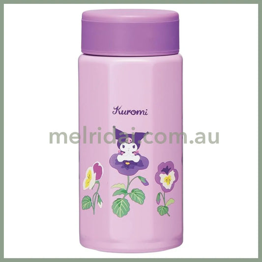 Sanrio | Kuromi Octagonal Stainless Bottle 350Ml 日本三丽鸥 库洛米 八角形不锈钢保温杯/防滑杯底