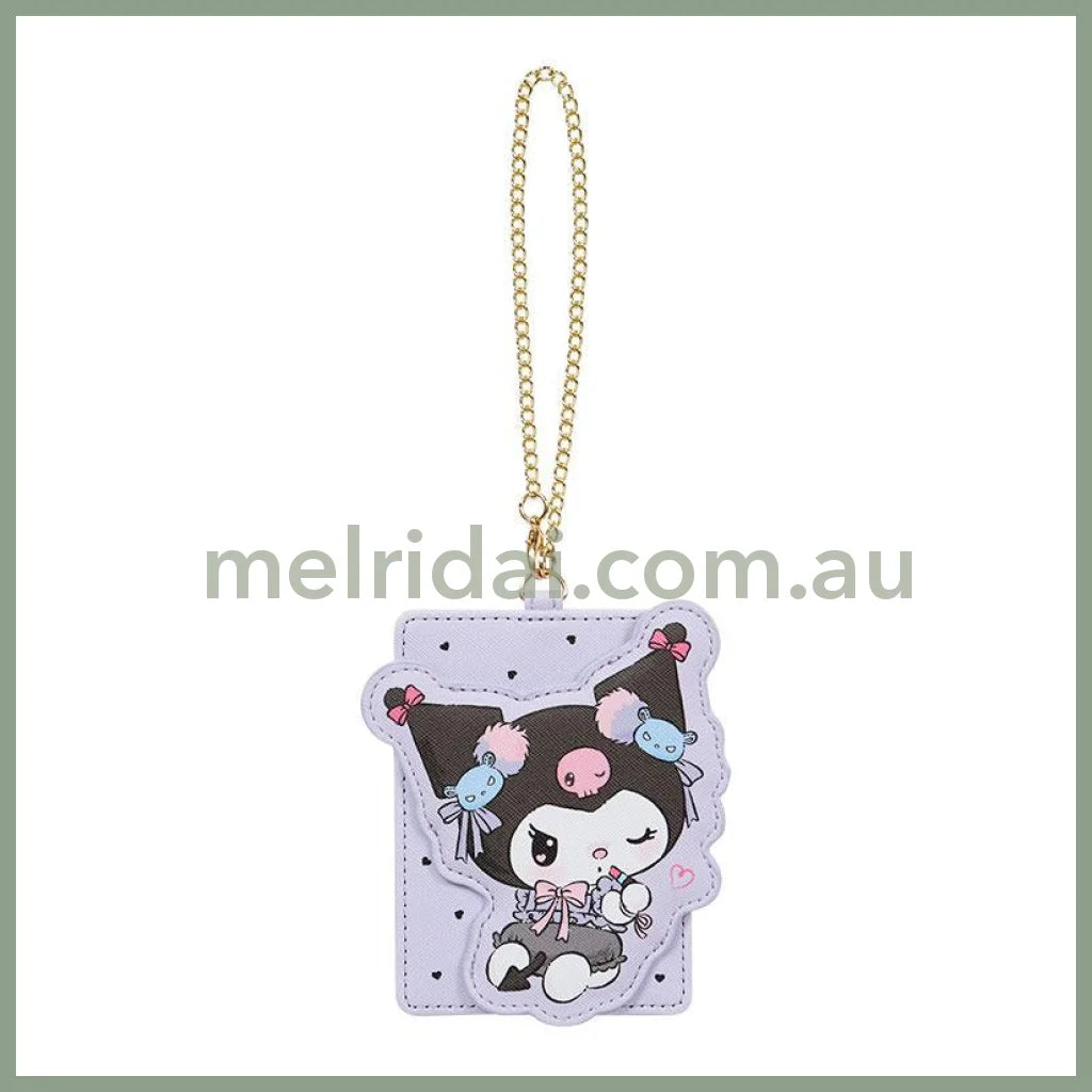 Sanrio Pass Case - Kuromi / Romantic Room