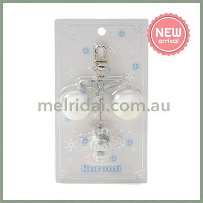 Sanrio | Kuromi Phone Charm Keychain 9.3×2.5×17Cm (Fluffy Snow Rabbit)