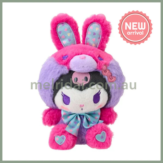 SANRIO | Kuromi Plush Doll Toy 20×11×25cm (Spring Rabbit)